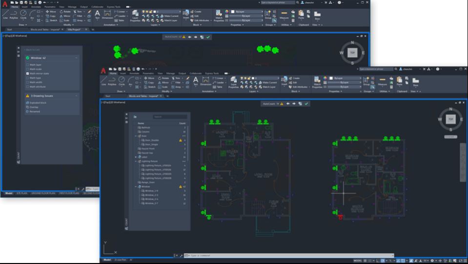 Lệnh Count mới trong autoCAD 2022