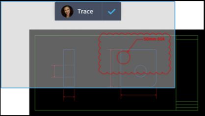 Lệnh Trace mới trong AutoCAD 2022